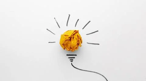 Flat lay abstract composition with innovation elements 3. High quality bea... Stock Photos