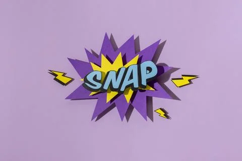 Flat lay comics speech bubble arrangement. Retro comics speech bubble Stock Photos