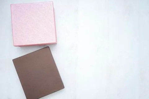 Flat lay concept of discount103 Stock Photos