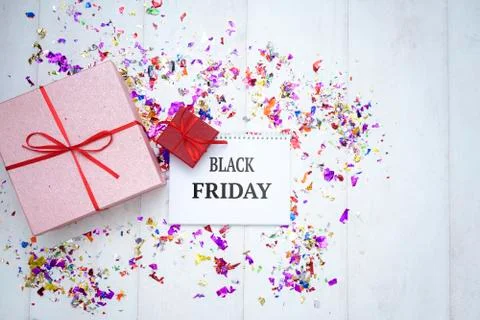 Flat lay concept of discount15 Stock Photos