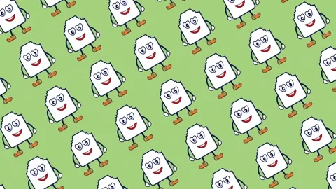 Flat lay cute beautiful smilling character paper with orange shoes 스톡 동영상 308061843