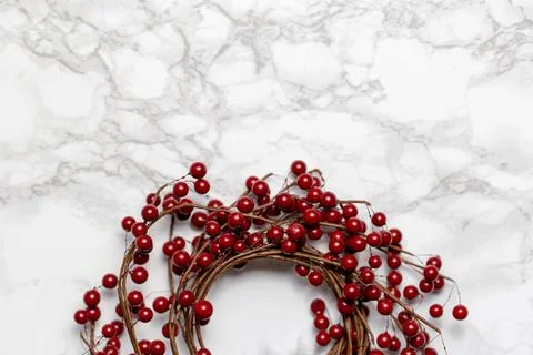 Flat lay marble texture decoration Stock Photos