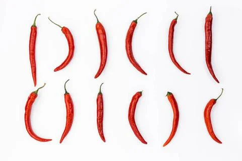 Flat lay mexican food composition with chilis flat lay mexican food compos... 写真素材