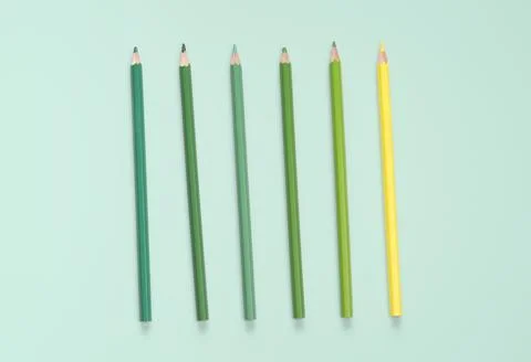 Flat lay stationery Stock Photos
