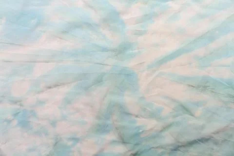 Flat lay tie dye cloth. High quality beautiful photo concept Stock Photos