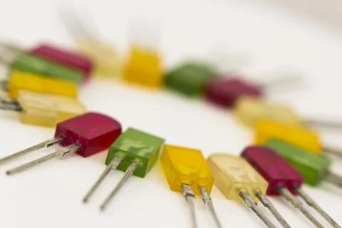 Flat LEDs Stock-Fotos