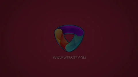 Flat Logo for After Effects After Effects stock