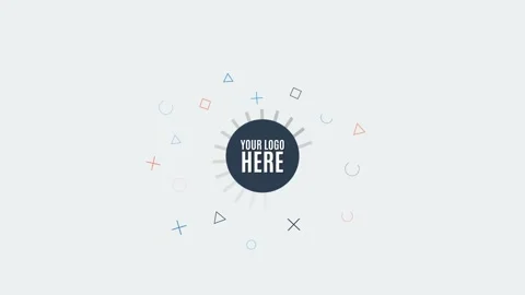 Flat Logo Animation Stock After Effects