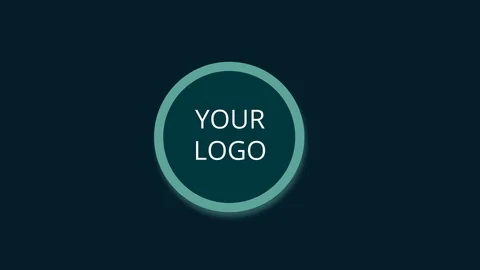 Flat logo animation Stock Footage 101849328