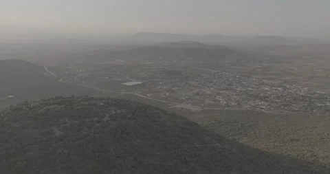 Flat Look Over Ajacuba Stock Footage 321904110