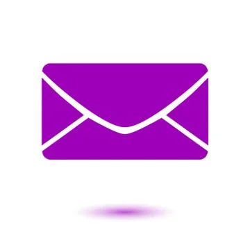 Flat mail icon. Stock Illustration