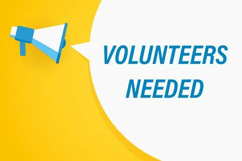 Flat megaphone with speech bubble and phrase Illustration