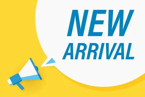 Flat megaphone with speech bubble and phrase Illustration