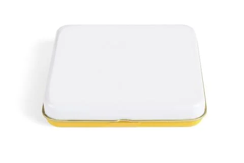 Flat Metal Container Stock Photos