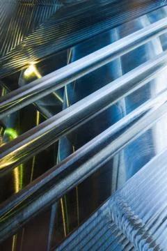 Flat metal surface texture and background after end milling Stock Photos