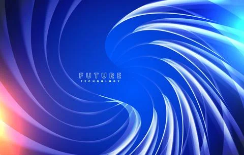 Flat modern creative abstract wavy stylish with light effect vector 스톡 일러스트