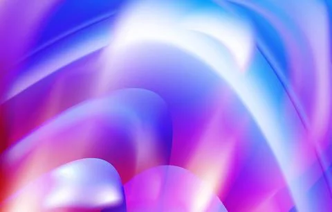 Flat modern creative wavy style cool blue color background design vector Illustrazione stock
