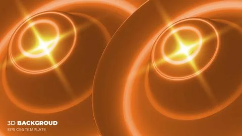 Flat new creative 3d gradient cool color background design vector template Illustrazione stock