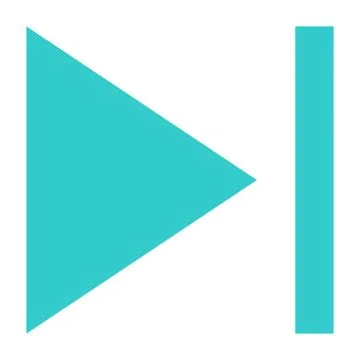 Flat next or previous icon audio player button Stock-Illustration