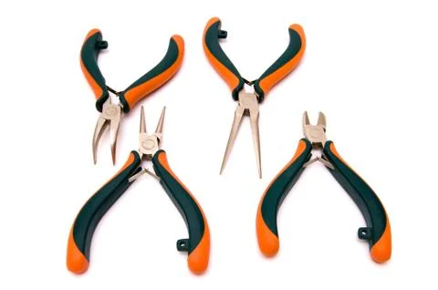 Flat-nose pliers Foto stock
