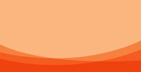 Flat orange background ,. modern and clean orange background Stock Illustration
