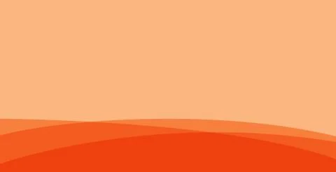 Flat orange background ,. modern and clean orange background Stock Illustration