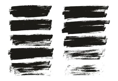 Flat Paint Brush Thin Full Background High Detail Abstract Vector Background Stock Illustration