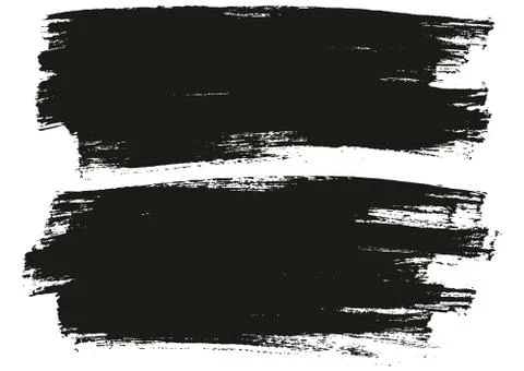 Flat Paint Brush Thin Full Background High Detail Abstract Vector Background Stock Illustration