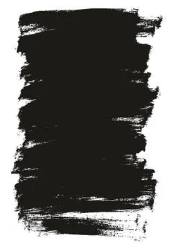 Flat Paint Brush Thin Full Background High Detail Abstract Vector Background Set Stock Illustration