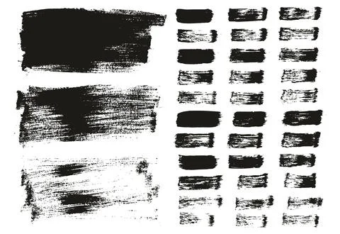 Flat Paint Brush Thin Long Background &amp; Straight Lines Mix High Detail Abstract 스톡 일러스트