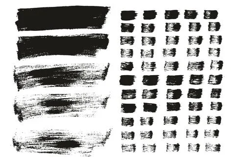 Flat Paint Brush Thin Long Background &amp; Straight Lines Mix High Detail Abstract 스톡 일러스트
