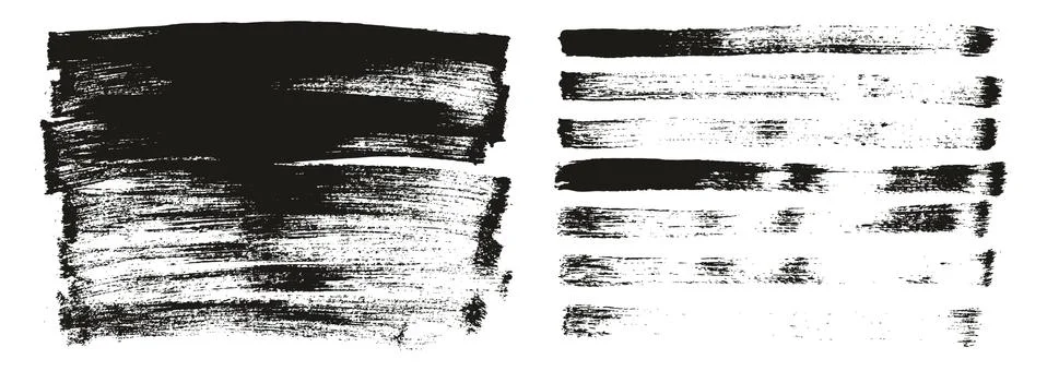 Flat Paint Brush Thin Long Background &amp; Straight Lines Mix High Detail Abstract イラスト素材
