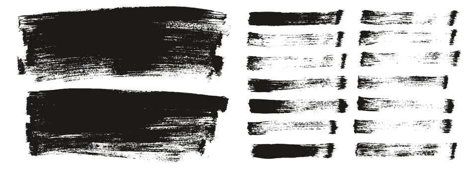 Flat Paint Brush Thin Long Background &amp; Straight Lines Mix High Detail Abstract 스톡 일러스트