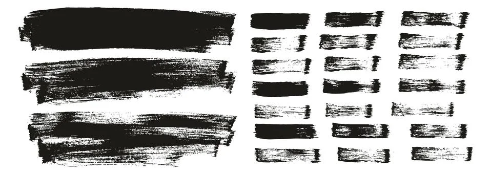 Flat Paint Brush Thin Long Background &amp; Straight Lines Mix High Detail Abstract イラスト素材