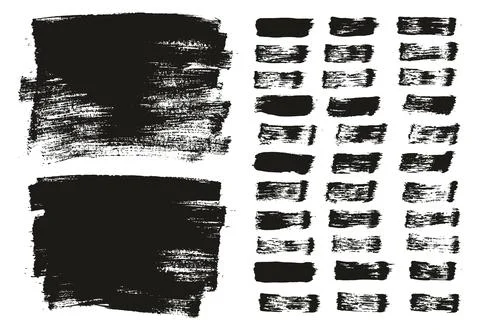 Flat Paint Brush Thin Long Background &amp; Straight Lines Mix High Detail Abstract イラスト素材