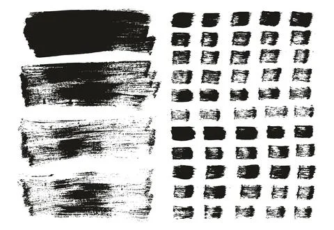 Flat Paint Brush Thin Long Background &amp; Straight Lines Mix High Detail Abstract イラスト素材