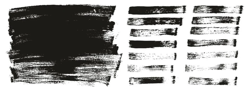 Flat Paint Brush Thin Long Background &amp; Straight Lines Mix High Detail Abstract イラスト素材
