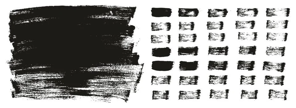 Flat Paint Brush Thin Long Background &amp; Straight Lines Mix High Detail Abstract イラスト素材