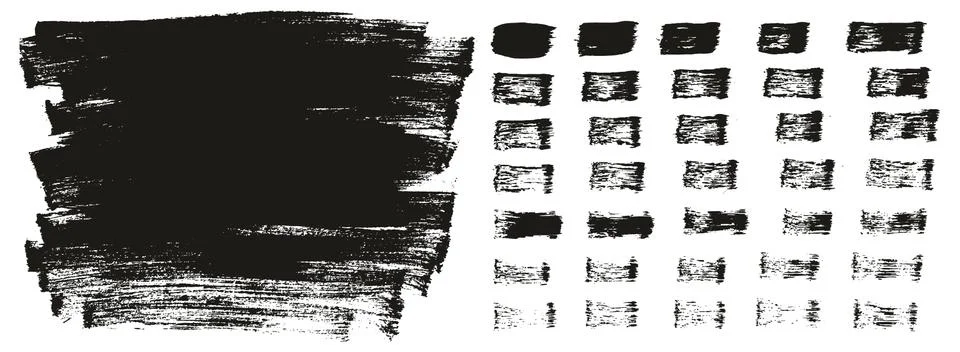 Flat Paint Brush Thin Long Background &amp; Straight Lines Mix High Detail Abstract イラスト素材