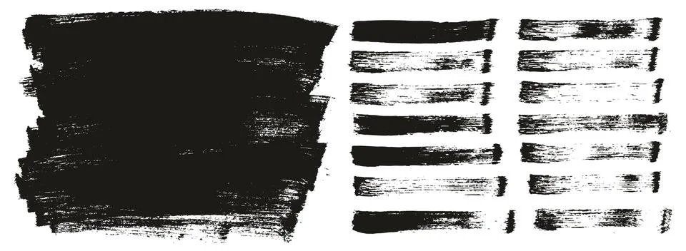 Flat Paint Brush Thin Long Background &amp; Straight Lines Mix High Detail Abstract イラスト素材