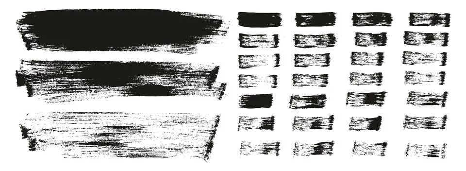 Flat Paint Brush Thin Long Background &amp; Straight Lines Mix High Detail Abstract 스톡 일러스트