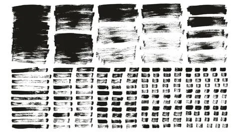 Flat Paint Brush Thin Long Background &amp; Straight Lines Mix High Detail Abstract Stockillustratie