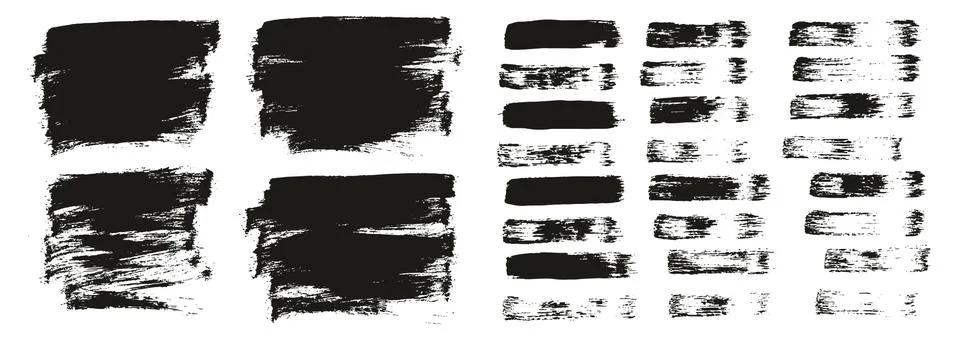 Flat Paint Brush Thin Short Background &amp; Straight Lines Mix High Detail Abstract イラスト素材