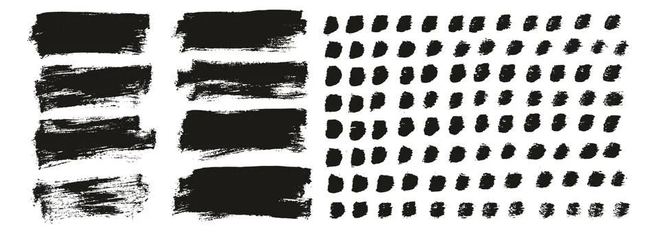 Flat Paint Brush Thin Short Background &amp; Straight Lines Mix High Detail Abstract イラスト素材