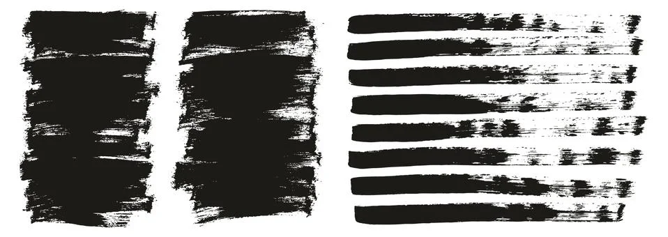 Flat Paint Brush Thin Short Background &amp; Straight Lines Mix High Detail Abstract 스톡 일러스트