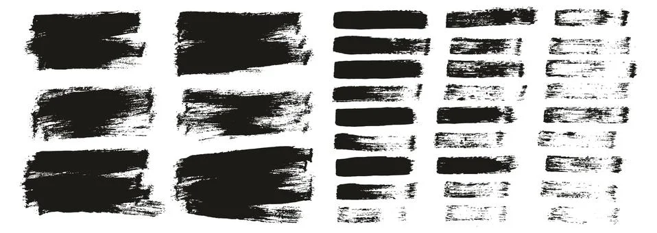Flat Paint Brush Thin Short Background &amp; Straight Lines Mix High Detail Abstract イラスト素材