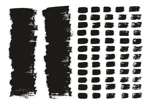 Flat Paint Brush Thin Short Background &amp; Straight Lines Mix High Detail Abstract イラスト素材