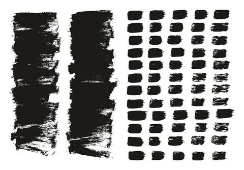 Flat Paint Brush Thin Short Background &amp; Straight Lines Mix High Detail Abstract イラスト素材