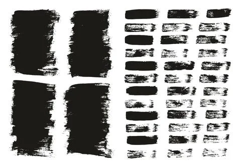 Flat Paint Brush Thin Short Background &amp; Straight Lines Mix High Detail Abstract 스톡 일러스트