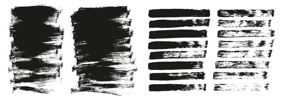 Flat Paint Brush Thin Short Background &amp; Straight Lines Mix High Detail Abstract イラスト素材